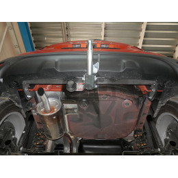 R091C GALIA Полностью оцинкованный фаркоп на Renault Captur 2013-2020 (Европейская версия). Тип шара: C (горизонтальный съемный). Установка без снятия и выре