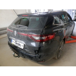 R098A GALIA Полностью оцинкованный фаркоп на Renault Megane GrandTour универсал 2016-. Подрозетник убирается за бампер. Тип шара: A. Невидимый вырез бампера. Н