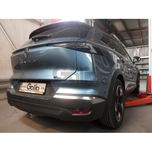 R110C GALIA Полностью оцинкованный фаркоп на Renault Master 2024-, Nissan Interstar 2024-. Тип шара: C (горизонтальный съемный). Установка без снятия и выреза бампера. Нагрузки: 3000/120 кг, масса фаркопа 21,02 кг