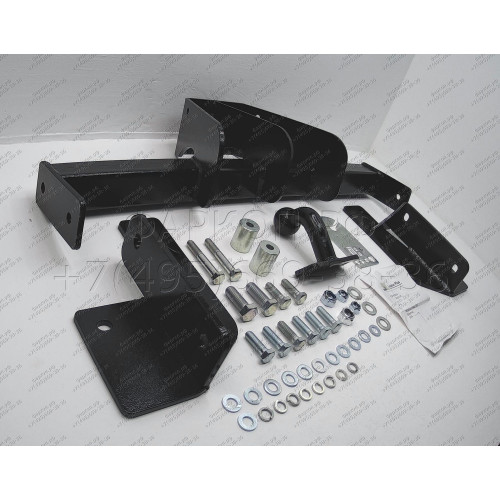 R121-FC Лидер-плюс ТСУ для Renault Master 2010-, Opel Movano B 2010-, Nissan NV400 2011-2021, Nissan Interstar 2022- без снятия и выреза бампера. Тип шара: FC. Нагрузки: 1200/50 кг, масса фаркопа 23 кг (без электрики в комплекте)