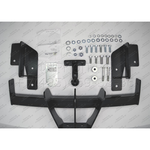R121-FC Лидер-плюс ТСУ для Renault Master 2010-, Opel Movano B 2010-, Nissan NV400 2011-2021, Nissan Interstar 2022- без снятия и выреза бампера. Тип шара: FC. Нагрузки: 1200/50 кг, масса фаркопа 23 кг (без электрики в комплекте)