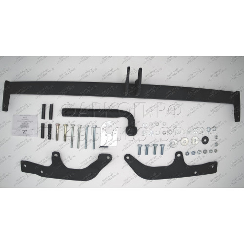 RN 09 AVTOS Фаркоп на Renault Fluence 2009-2015. Требуется подрезка бампера. Тип шара: A. Нагрузки: 1250/75 кг, масса фаркопа 18 кг (без электрики в комплекте)
