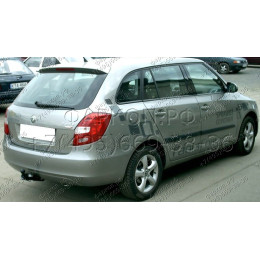 S-271 STEINHOF Фаркоп на Skoda Fabia седан/универсал 2000-2007, Skoda Fabia универсал, кроме RS 2008-2014. Требуется подрезка бампера. Тип шара: H (сварное крепление шар