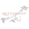 S-496 STEINHOF Фаркоп на KGM Tivoli 2WD/4WD 2023- без подрезки бампера. Тип шара: A. Нагрузки: 2000/90 кг (без электрики в комплекте)