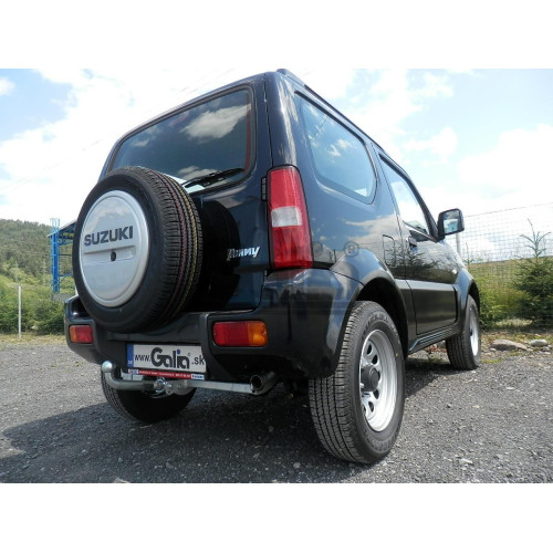 S050A GALIA Полностью оцинкованный фаркоп на Suzuki Jimny 1998-2018. Тип шара: A. Установка без снятия и выреза бампера. Нагрузки: 1400/75 кг, масса фаркопа 13,52 кг