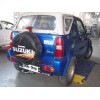S050A GALIA Полностью оцинкованный фаркоп на Suzuki Jimny 1998-2018. Тип шара: A. Установка без снятия и выреза бампера. Нагрузки: 1400/75 кг, масса фаркопа 13,52 кг