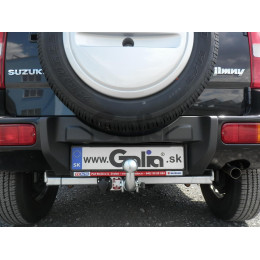 S050A GALIA Полностью оцинкованный фаркоп на Suzuki Jimny 1998-2018. Тип шара: A. Установка без снятия и выреза бампера. Нагрузки: 1400/75 кг, масса фаркопа 13,52 к