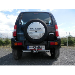 S050A GALIA Полностью оцинкованный фаркоп на Suzuki Jimny 1998-2018. Тип шара: A. Установка без снятия и выреза бампера. Нагрузки: 1400/75 кг, масса фаркопа 13,52 к