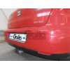 S058C GALIA Полностью оцинкованный фаркоп на SEAT Ibiza III 2002-2008. Подрозетник убирается за бампер. Тип шара: C (горизонтальный съемный). Невидимый вырез бампера. Нагрузки: 1200/50 кг, масса фаркопа 15,1 кг