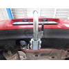 S058C GALIA Полностью оцинкованный фаркоп на SEAT Ibiza III 2002-2008. Подрозетник убирается за бампер. Тип шара: C (горизонтальный съемный). Невидимый вырез бампера. Нагрузки: 1200/50 кг, масса фаркопа 15,1 кг