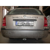 S085A GALIA Полностью оцинкованный фаркоп на Skoda Octavia I седан/универсал 1998-2004, Octavia Tour 2004-2010. Подрозетник убирается за бампер. Тип шара: A. Невидимый вырез бампера. Нагрузки: 1600/75 кг, масса фаркопа 13,32 кг