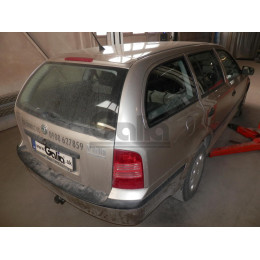 S085A GALIA Полностью оцинкованный фаркоп на Skoda Octavia I седан/универсал 1998-2004, Octavia Tour 2004-2010. Подрозетник убирается за бампер. Тип шара: A. Невидимый 