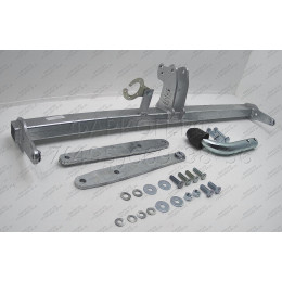 S085A GALIA Полностью оцинкованный фаркоп на Skoda Octavia I седан/универсал 1998-2004, Octavia Tour 2004-2010. Подрозетник убирается за бампер. Тип шара: A. Невидимый 