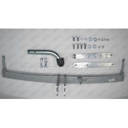 S085A GALIA Полностью оцинкованный фаркоп на Skoda Octavia I седан/универсал 1998-2004, Octavia Tour 2004-2010. Подрозетник убирается за бампер. Тип шара: A. Невидимый 