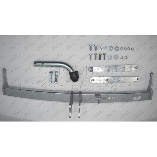 S085A GALIA Полностью оцинкованный фаркоп на Skoda Octavia I седан/универсал 1998-2004, Octavia Tour 2004-2010. Подрозетник убирается за бампер. Тип шара: A. Невидимый вырез бампера. Нагрузки: 1600/75 кг, масса фаркопа 13,32 кг