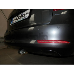 S086A GALIA Полностью оцинкованный фаркоп на Skoda Octavia II седан/универсал 2005-2013, Skoda Octavia Scout 2008-2013, в т.ч. 4WD. Подрозетник убирается за бампер. Тип шара: