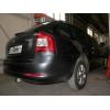 S086A GALIA Полностью оцинкованный фаркоп на Skoda Octavia II седан/универсал 2005-2013, Skoda Octavia Scout 2008-2013, в т.ч. 4WD. Подрозетник убирается за бампер. Тип шара: A. Подрезка бампера. Нагрузки: 1600/80 кг, масса фаркопа 15 кг