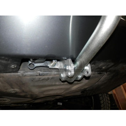 S086A GALIA Полностью оцинкованный фаркоп на Skoda Octavia II седан/универсал 2005-2013, Skoda Octavia Scout 2008-2013, в т.ч. 4WD. Подрозетник убирается за бампер. Тип шара: