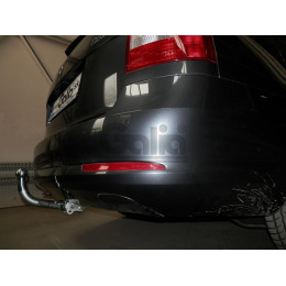 S086A GALIA Полностью оцинкованный фаркоп на Skoda Octavia II седан/универсал 2005-2013, Skoda Octavia Scout 2008-2013, в т.ч. 4WD. Подрозетник убирается за бампер. Тип шара: