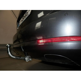 S086A GALIA Полностью оцинкованный фаркоп на Skoda Octavia II седан/универсал 2005-2013, Skoda Octavia Scout 2008-2013, в т.ч. 4WD. Подрозетник убирается за бампер. Тип шара:
