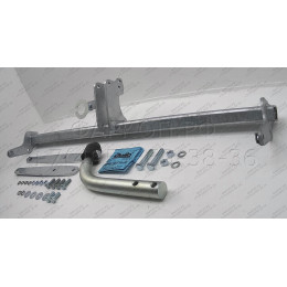 S086A GALIA Полностью оцинкованный фаркоп на Skoda Octavia II седан/универсал 2005-2013, Skoda Octavia Scout 2008-2013, в т.ч. 4WD. Подрозетник убирается за бампер. Тип шара: