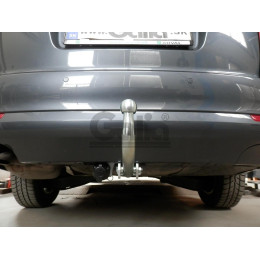 S086A GALIA Полностью оцинкованный фаркоп на Skoda Octavia II седан/универсал 2005-2013, Skoda Octavia Scout 2008-2013, в т.ч. 4WD. Подрозетник убирается за бампер. Тип шара: