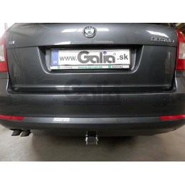 S086A GALIA Полностью оцинкованный фаркоп на Skoda Octavia II седан/универсал 2005-2013, Skoda Octavia Scout 2008-2013, в т.ч. 4WD. Подрозетник убирается за бампер. Тип шара: