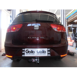 S092A GALIA Полностью оцинкованный фаркоп на SEAT Altea 2004-2015, в т.ч. Altea Freetrack / Altea XL. Тип шара: A. Подрезка бампера. Нагрузки: 1650/75 кг, масса фаркопа 17,01 кг