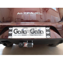S092A GALIA Полностью оцинкованный фаркоп на SEAT Altea 2004-2015, в т.ч. Altea Freetrack / Altea XL. Тип шара: A. Подрезка бампера. Нагрузки: 1650/75 кг, масса фаркопа 17,01 кг