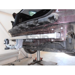 S092A GALIA Полностью оцинкованный фаркоп на SEAT Altea 2004-2015, в т.ч. Altea Freetrack / Altea XL. Тип шара: A. Подрезка бампера. Нагрузки: 1650/75 кг, масса фаркопа 17,01 кг