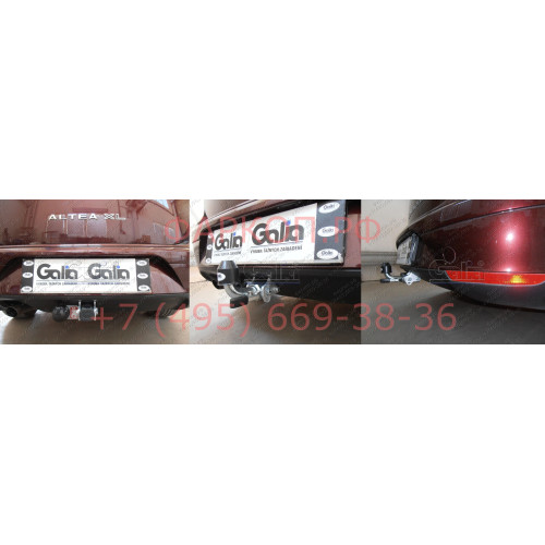 S092C GALIA Полностью оцинкованный фаркоп на SEAT Altea 2004-2015, в т.ч. Altea Freetrack / Altea XL. Тип шара: C (горизонтальный съемный). Подрезка бампера. Нагрузки: 1650/75 кг, масса фаркопа 18,36 кг