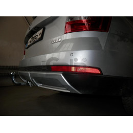 S105A GALIA Полностью оцинкованный фаркоп на Skoda Octavia III седан/универсал 2013-2020, Octavia IV седан/универсал 2020-, включая 4x4, включая Scout, Volkswagen Golf VII Sportsvan р
