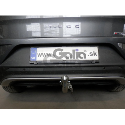 S105A GALIA Полностью оцинкованный фаркоп на Skoda Octavia III седан/универсал 2013-2020, Octavia IV седан/универсал 2020-, включая 4x4, включая Scout, Volkswagen Golf VII Sportsvan рестайлинг 2018-2020, Volkswagen T-Roc 2017-. Тип шара: A. Невидимый выре