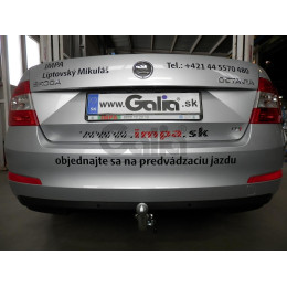 S105A GALIA Полностью оцинкованный фаркоп на Skoda Octavia III седан/универсал 2013-2020, Octavia IV седан/универсал 2020-, включая 4x4, включая Scout, Volkswagen Golf VII Sportsvan р