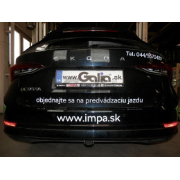 S105A GALIA Полностью оцинкованный фаркоп на Skoda Octavia III седан/универсал 2013-2020, Octavia IV седан/универсал 2020-, включая 4x4, включая Scout, Volkswagen Golf VII Sportsvan р