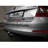 S105A GALIA Полностью оцинкованный фаркоп на Skoda Octavia III седан/универсал 2013-2020, Octavia IV седан/универсал 2020-, включая 4x4, включая Scout, Volkswagen Golf VII Sportsvan рестайлинг 2018-2020, Volkswagen T-Roc 2017-. Тип шара: A. Невидимый выре