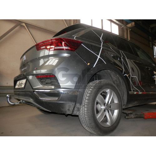 S105A GALIA Полностью оцинкованный фаркоп на Skoda Octavia III седан/универсал 2013-2020, Octavia IV седан/универсал 2020-, включая 4x4, включая Scout, Volkswagen Golf VII Sportsvan рестайлинг 2018-2020, Volkswagen T-Roc 2017-. Тип шара: A. Невидимый выре