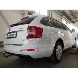 S105A GALIA Полностью оцинкованный фаркоп на Skoda Octavia III седан/универсал 2013-2020, Octavia IV седан/универсал 2020-, включая 4x4, включая Scout, Volkswagen Golf VII Sportsvan р