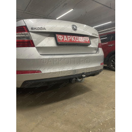 S105A GALIA Полностью оцинкованный фаркоп на Skoda Octavia III седан/универсал 2013-2020, Octavia IV седан/универсал 2020-, включая 4x4, включая Scout, Volkswagen Golf VII Sportsvan р