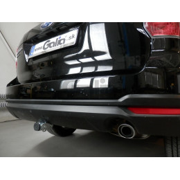 S106V GALIA Полностью оцинкованный фаркоп на Subaru Forester 2013-2018. Тип шара: AV (вертикальное быстросъемное крепление шара на ключе). Невидимый вырез ба