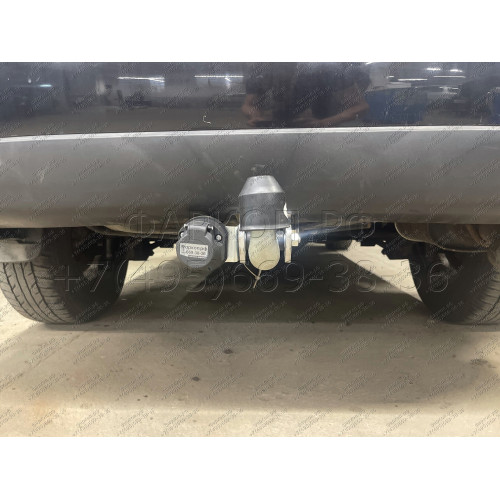 S1096A GALIA Полностью оцинкованный фаркоп на SsangYong Kyron 2005-2016. Тип шара: A. Невидимый вырез бампера. Нагрузки: 3500/140 кг, масса фаркопа 18,52 кг