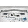 S1096A GALIA Полностью оцинкованный фаркоп на SsangYong Kyron 2005-2016. Тип шара: A. Невидимый вырез бампера. Нагрузки: 3500/140 кг, масса фаркопа 18,52 кг