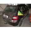 S110C GALIA Полностью оцинкованный фаркоп на Skoda Fabia хетчбек 2014-2021. Подрозетник убирается за бампер. Тип шара: C (горизонтальный съемный). Невидимый вырез бампера. Нагрузки: 1200/75 кг, масса фаркопа 13,67 кг