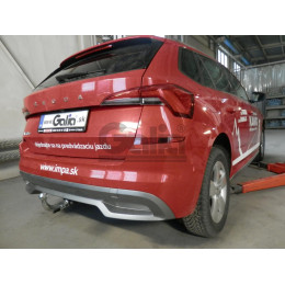 S136C GALIA Полностью оцинкованный фаркоп на Skoda Kamiq 2019- (только для моделей с подготовкой под фаркоп), Volkswagen T-Cross 2024-. Тип шара: C (горизонтальный съ