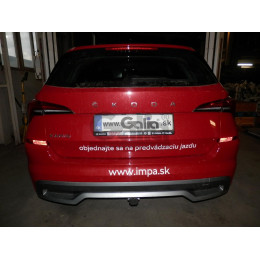 S136C GALIA Полностью оцинкованный фаркоп на Skoda Kamiq 2019- (только для моделей с подготовкой под фаркоп), Volkswagen T-Cross 2024-. Тип шара: C (горизонтальный съ