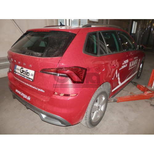 S136C GALIA Полностью оцинкованный фаркоп на Skoda Kamiq 2019- (только для моделей с подготовкой под фаркоп), Volkswagen T-Cross 2024-. Тип шара: C (горизонтальный съемный). Невидимый вырез бампера. Нагрузки: 1500/80 кг, масса фаркопа 13,47 кг