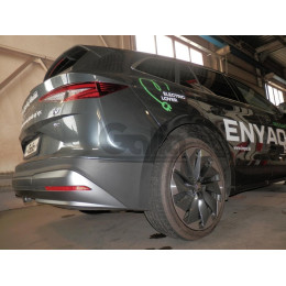 S142A GALIA Полностью оцинкованный фаркоп на Skoda Enyaq iV 2021-, Skoda Elroq 2024-, VW ID.4 2020-, VW ID.5 2022-, VW ID.7 2024-, VW ID.7 Tourer 2024-, Audi Q4 e-tron 2021-, Cupra Tavascan 2025-. Тип шара: A. Неви