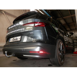 S142A GALIA Полностью оцинкованный фаркоп на Skoda Enyaq iV 2021-, Skoda Elroq 2024-, VW ID.4 2020-, VW ID.5 2022-, VW ID.7 2024-, VW ID.7 Tourer 2024-, Audi Q4 e-tron 2021-, Cupra Tavascan 2025-. Тип шара: A. Неви