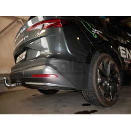 S142A GALIA Полностью оцинкованный фаркоп на Skoda Enyaq iV 2021-, Skoda Elroq 2024-, VW ID.4 2020-, VW ID.5 2022-, VW ID.7 2024-, VW ID.7 Tourer 2024-, Audi Q4 e-tron 2021-, Cupra Tavascan 2025-. Тип шара: A. Неви