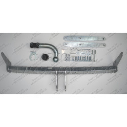 S142A GALIA Полностью оцинкованный фаркоп на Skoda Enyaq iV 2021-, Skoda Elroq 2024-, VW ID.4 2020-, VW ID.5 2022-, VW ID.7 2024-, VW ID.7 Tourer 2024-, Audi Q4 e-tron 2021-, Cupra Tavascan 2025-. Тип шара: A. Неви